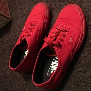 Red vans